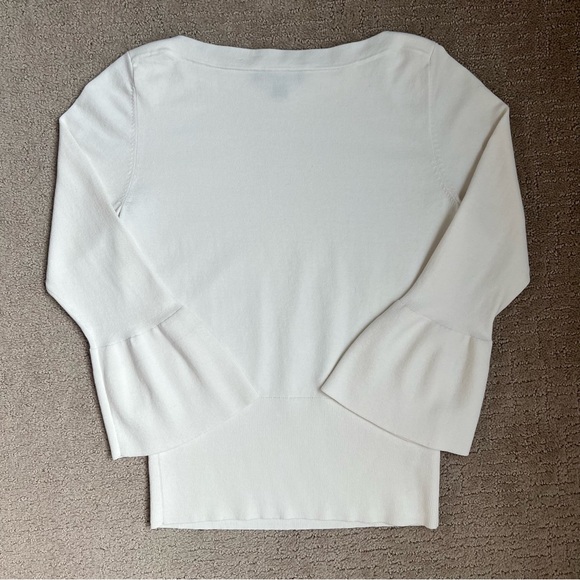 Ann Taylor Boatneck Bell Sleeve Sweater - Picture 9 of 13